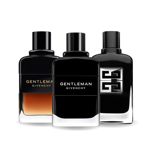 Kombinace 3 parfémů GENTLEMAN, GENTLEMAN RESERVE, GENTLEMAN SOCIETY 100ml